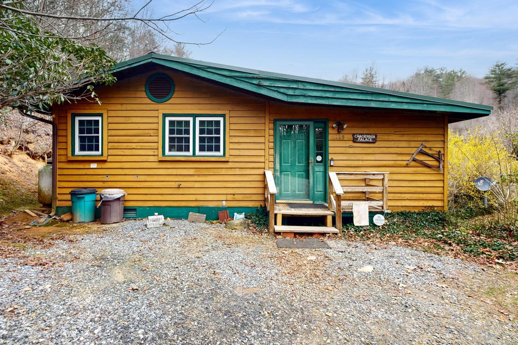 1 Bed 1 Bath Vacation Home In Sylva Esterno foto