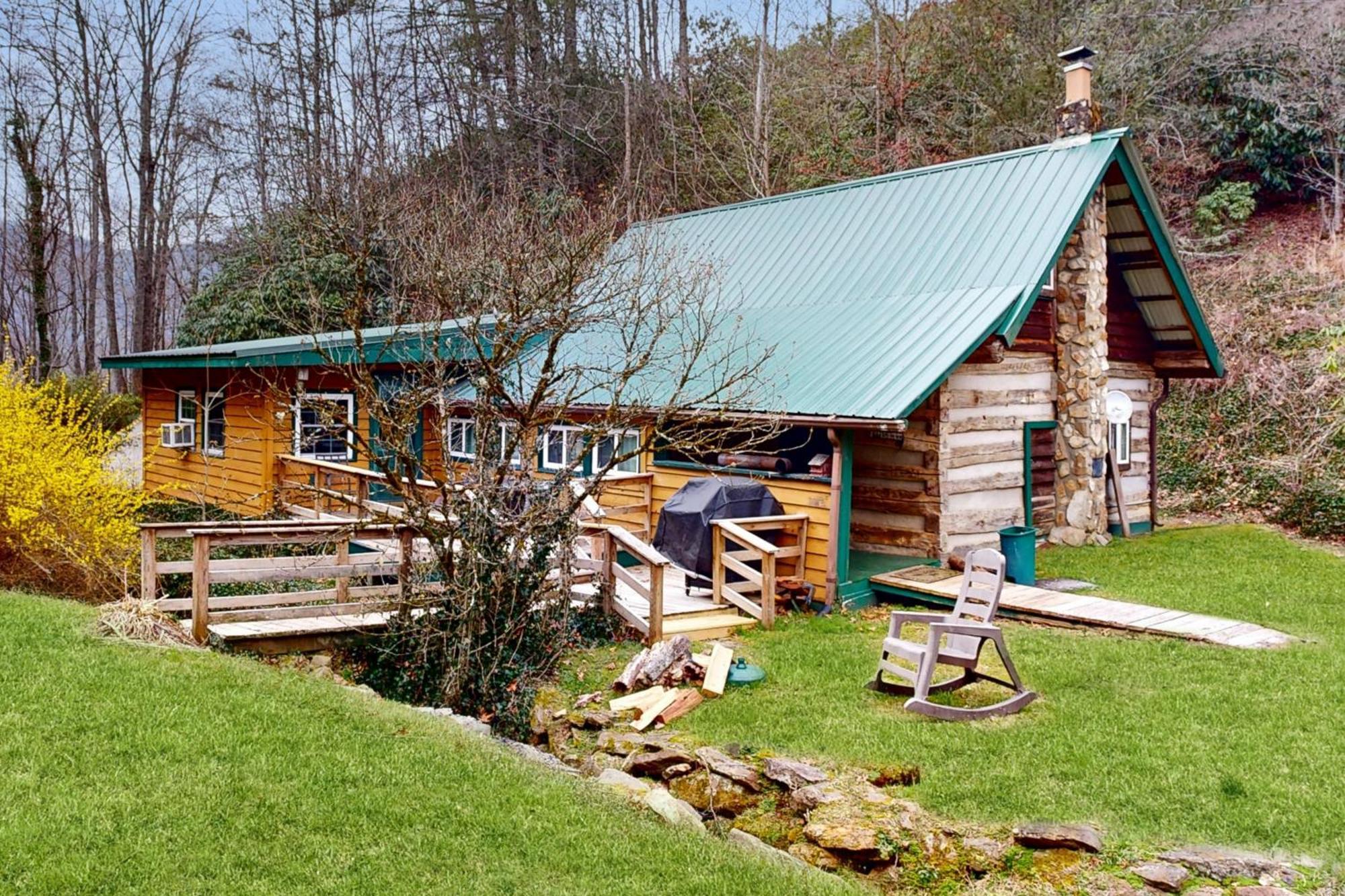 1 Bed 1 Bath Vacation Home In Sylva Esterno foto